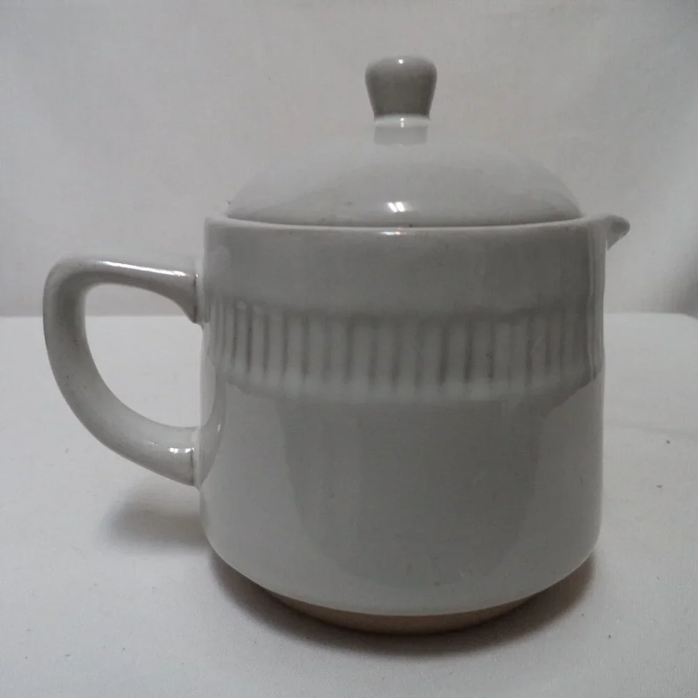 Hearth & Hand Joanna Gaines stoneware small coffee teapot pot creamer dish NEW